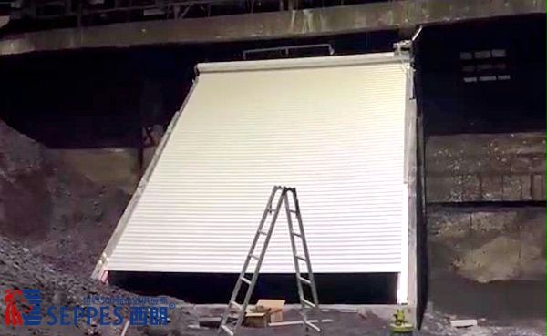 斜装铝合金卷帘门 斜装铝合金卷帘门