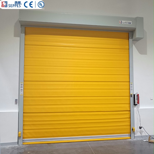 拉链保温快速门